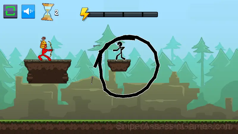 Draw to save Stickman gameplay screenshot 2