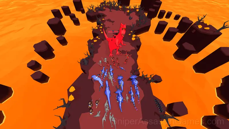 Dino: Merge and Fight gameplay screenshot 4
