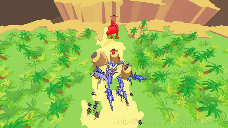 Dino: Merge and Fight gameplay screenshot 6