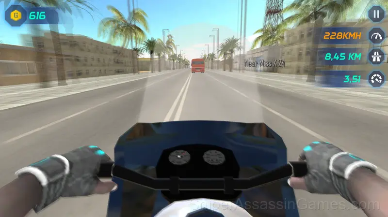 Nitro Bikes Highway Race gameplay screenshot 5
