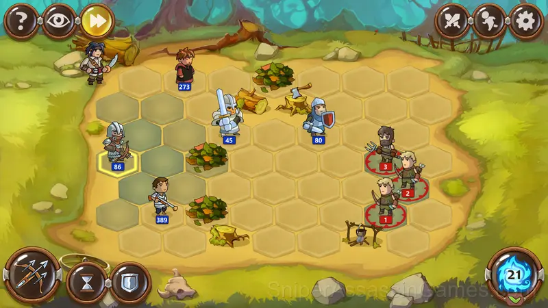 Braveland Heroes gameplay screenshot 1