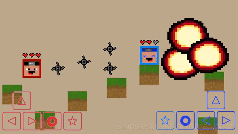 Nubik Ninja: Shinobi Battle gameplay screenshot 2