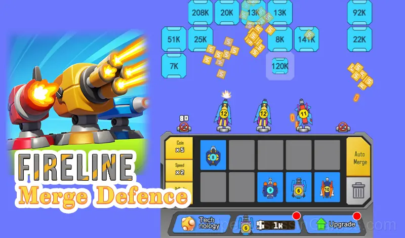 Play FireLine: Merge Defense