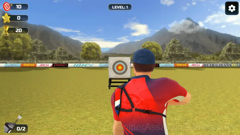 Archery King gameplay screenshot 1