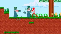 Red Stickman vs Monster School gameplay screenshot 6