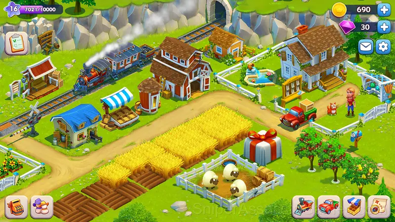 Golden Farm gameplay screenshot 1