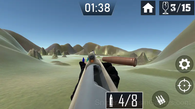 Sniper: break bottles gameplay screenshot 3