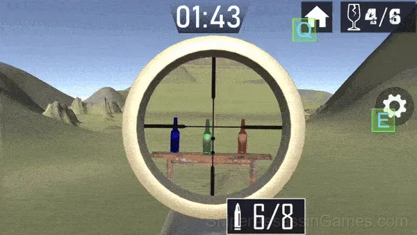 Sniper: break bottles gameplay screenshot 4