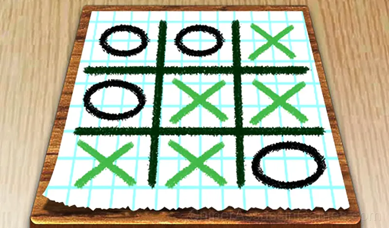 Play Tic Tac Toe: Paper Note