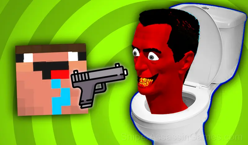 Play Noob versus Skibidi Toilets