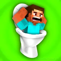 Noob versus Skibidi Toilets