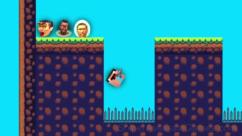 Noob versus Skibidi Toilets gameplay screenshot 1
