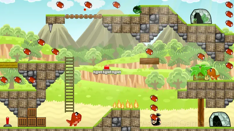 Dino Meat Hunt: New Adventure gameplay screenshot 2