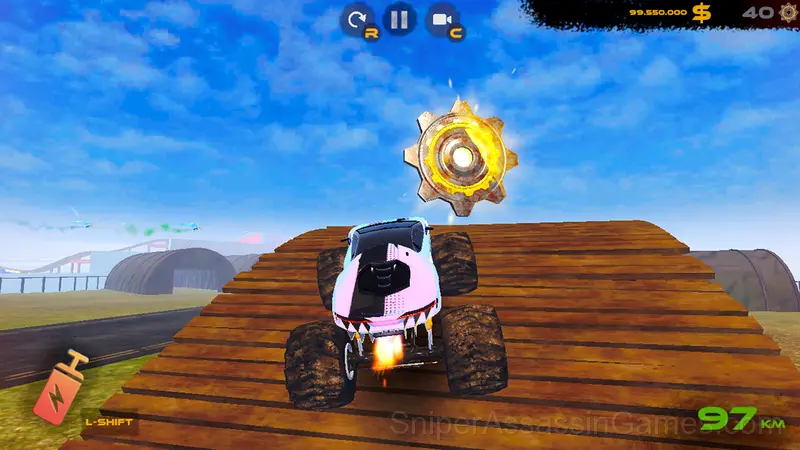 Monster Cars: Ultimate Simulator gameplay screenshot 1