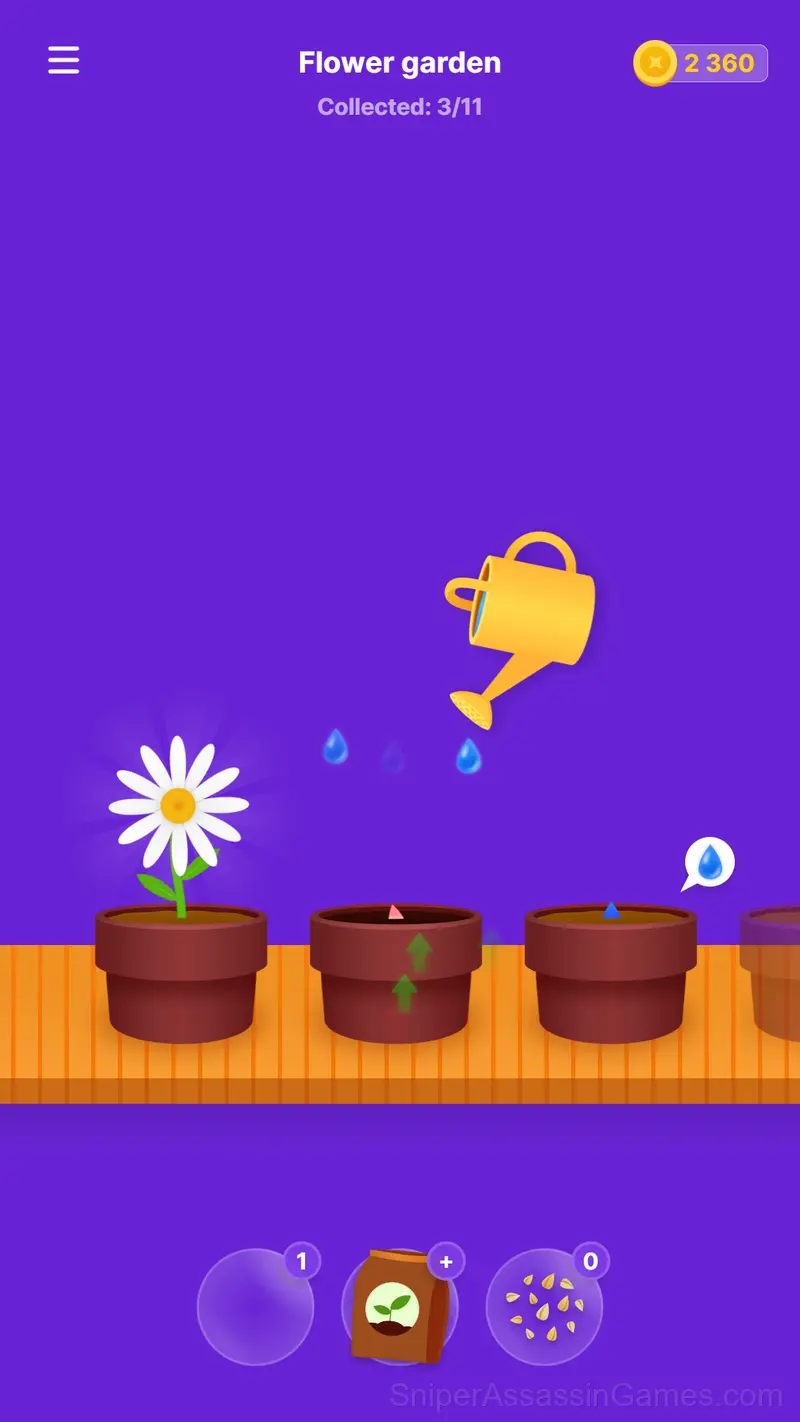 Words in bubbles gameplay screenshot 2