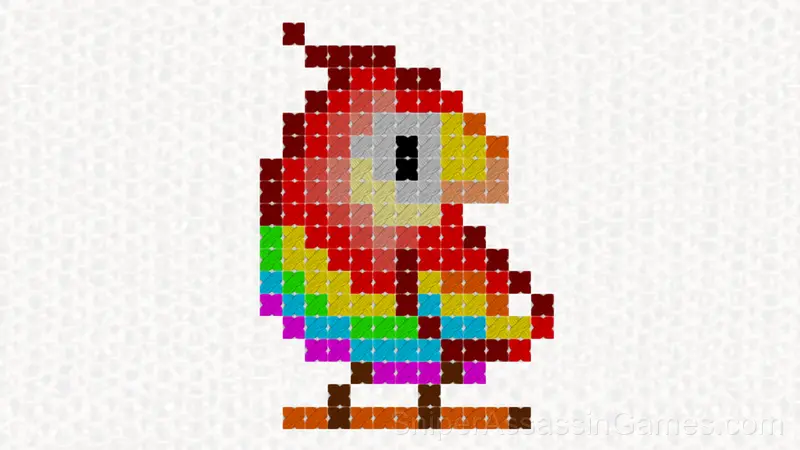 Cross stitch gameplay screenshot 1