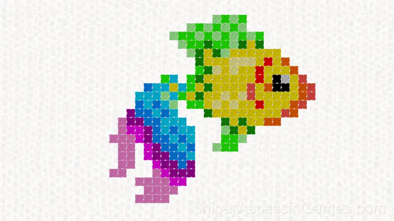 Cross stitch gameplay screenshot 2