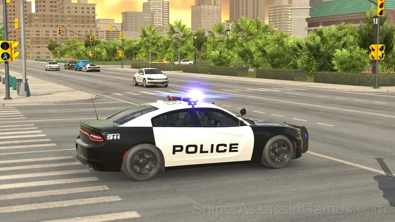 Police Car Simulator gameplay screenshot 2