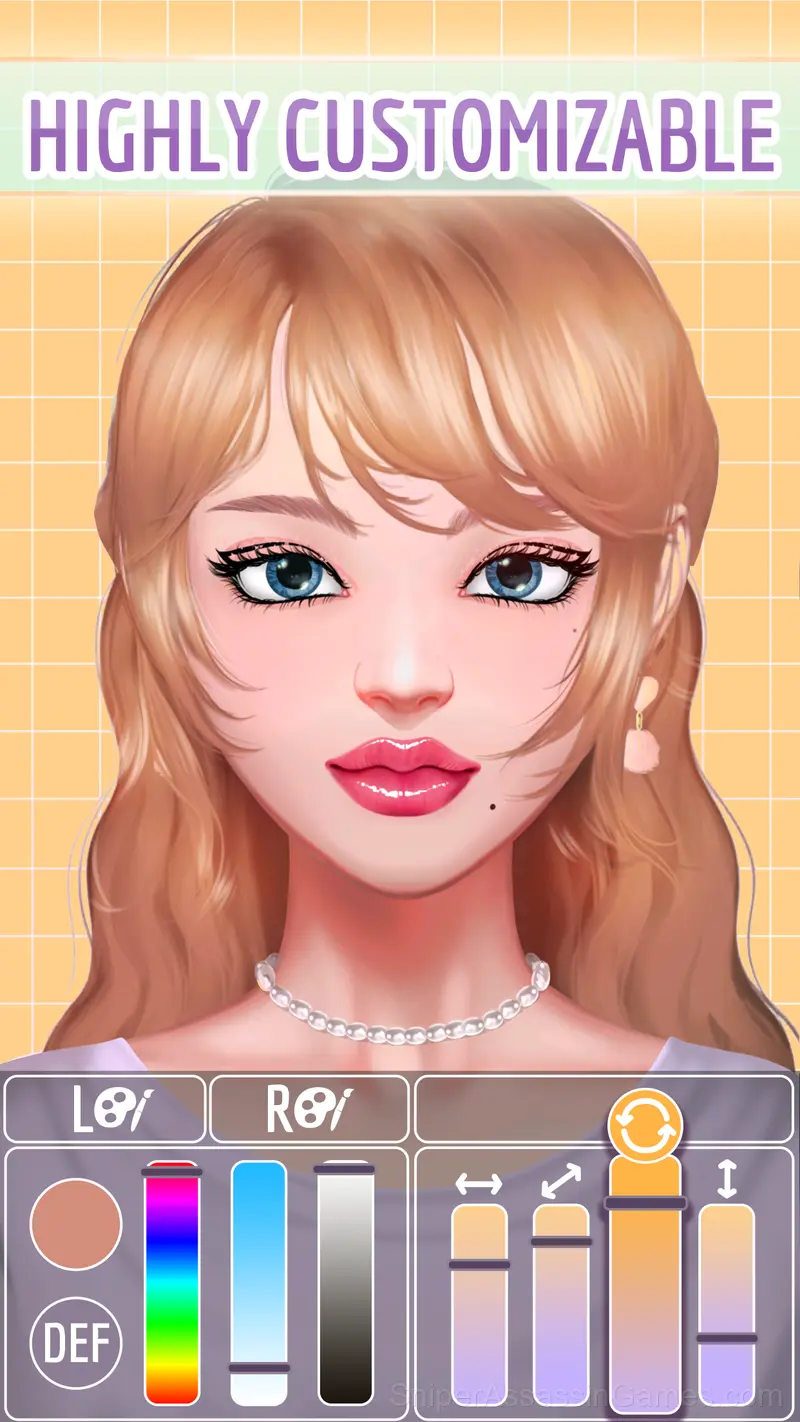 Live Avatar Maker: Girls gameplay screenshot 5