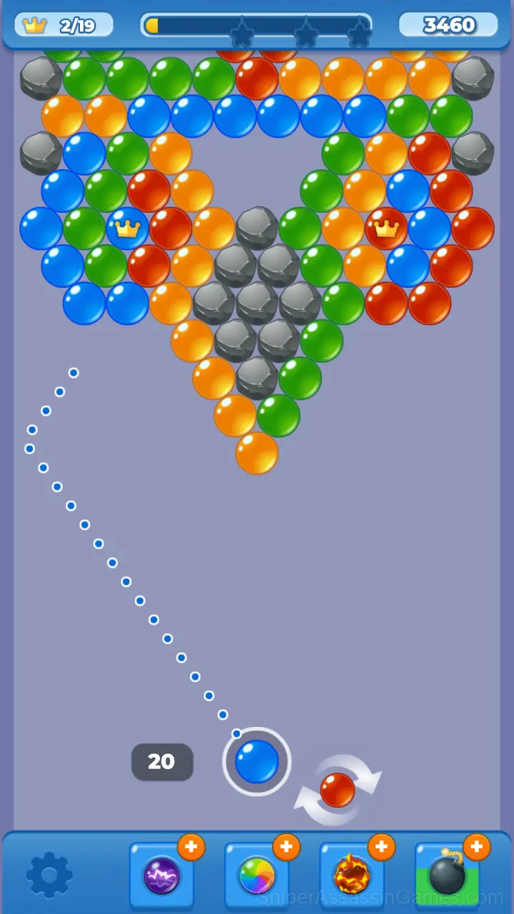 Bubble Blast gameplay screenshot 1