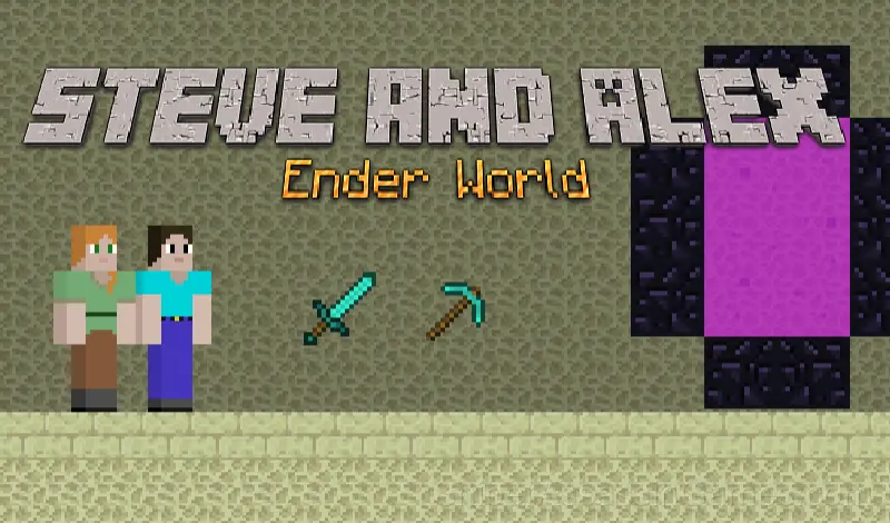 Play Steve and Alex Ender World