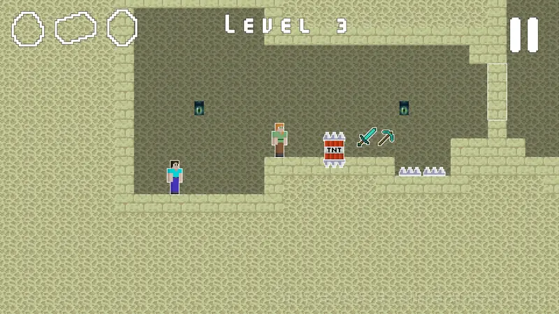Steve and Alex Ender World gameplay screenshot 2
