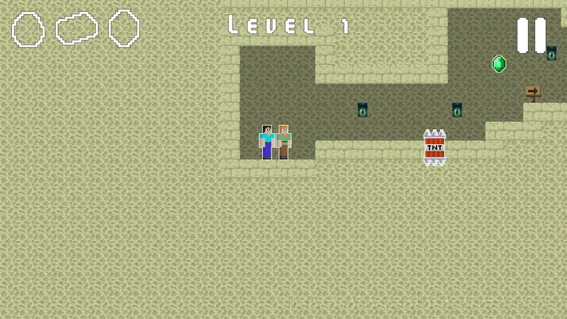 Steve and Alex Ender World gameplay screenshot 3