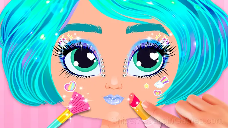 Makeup: game for girls gameplay screenshot 1