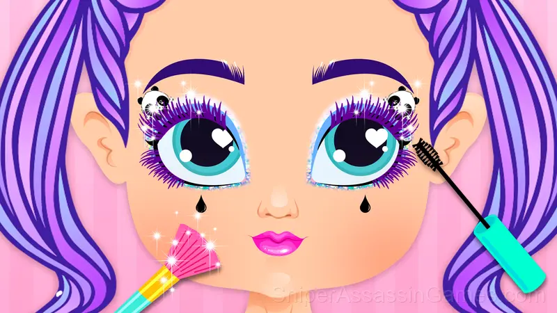 Makeup: game for girls gameplay screenshot 2