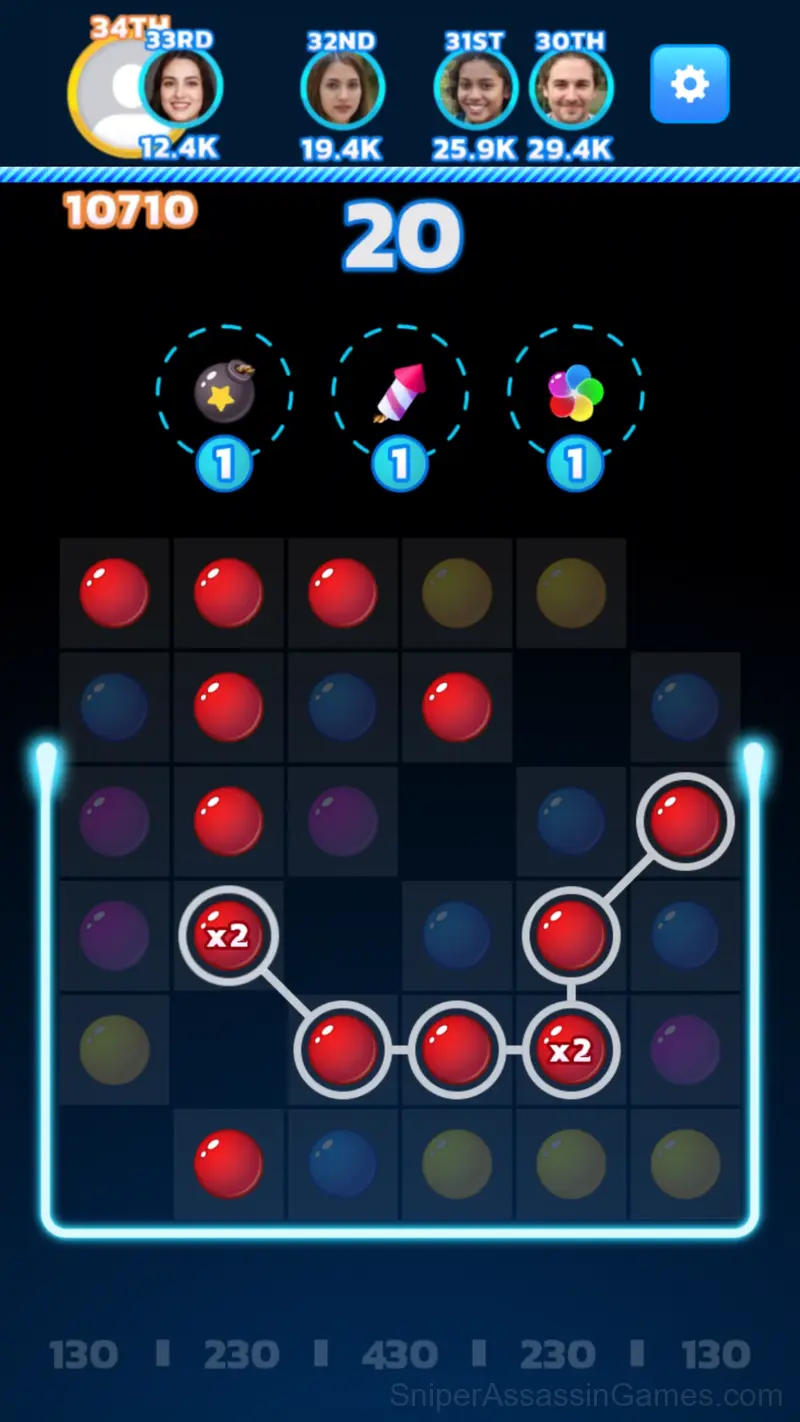 Connect the Bubbles gameplay screenshot 4