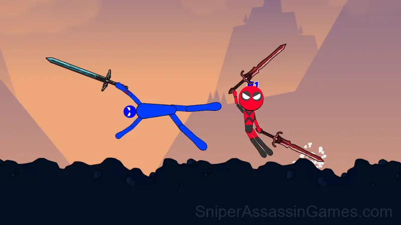 Stick Warrior Hero Battle gameplay screenshot 2