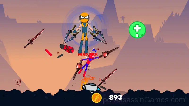 Stick Warrior Hero Battle gameplay screenshot 3