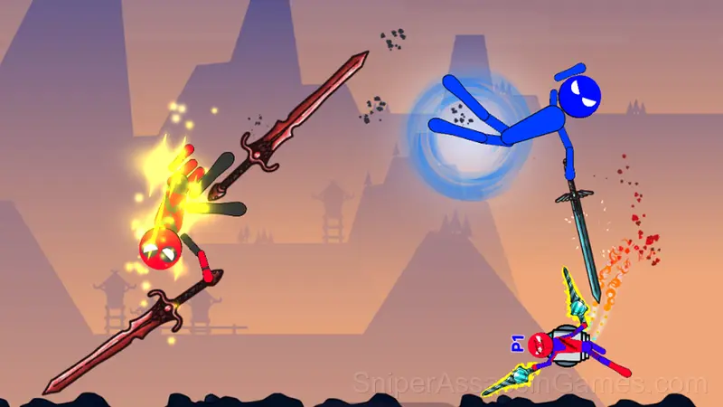 Stick Warrior Hero Battle gameplay screenshot 4