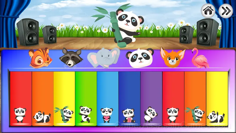 Piano for kids gameplay screenshot 2