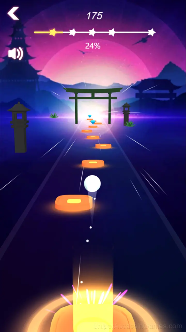 Tiles Hop Ball gameplay screenshot 2
