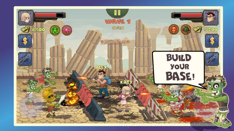 Two Guys And Zombies 2 gameplay screenshot 4