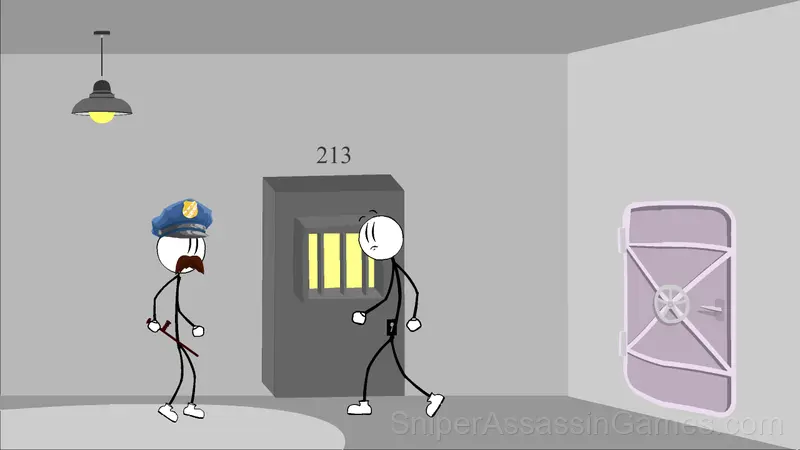 Stickman Jailbreak 2 gameplay screenshot 1