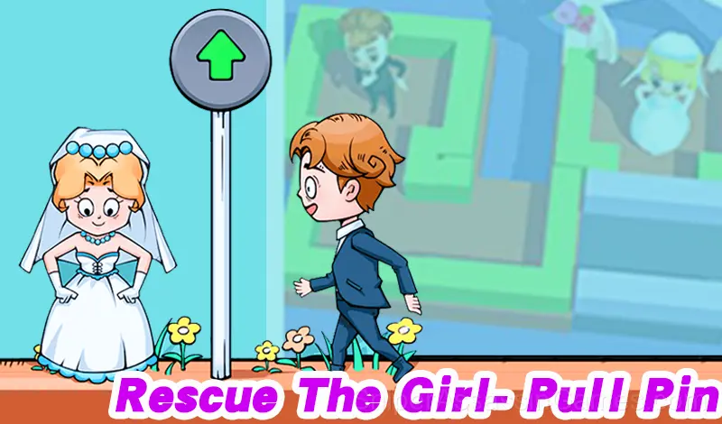 Play Rescue The Girl - Pull Pin