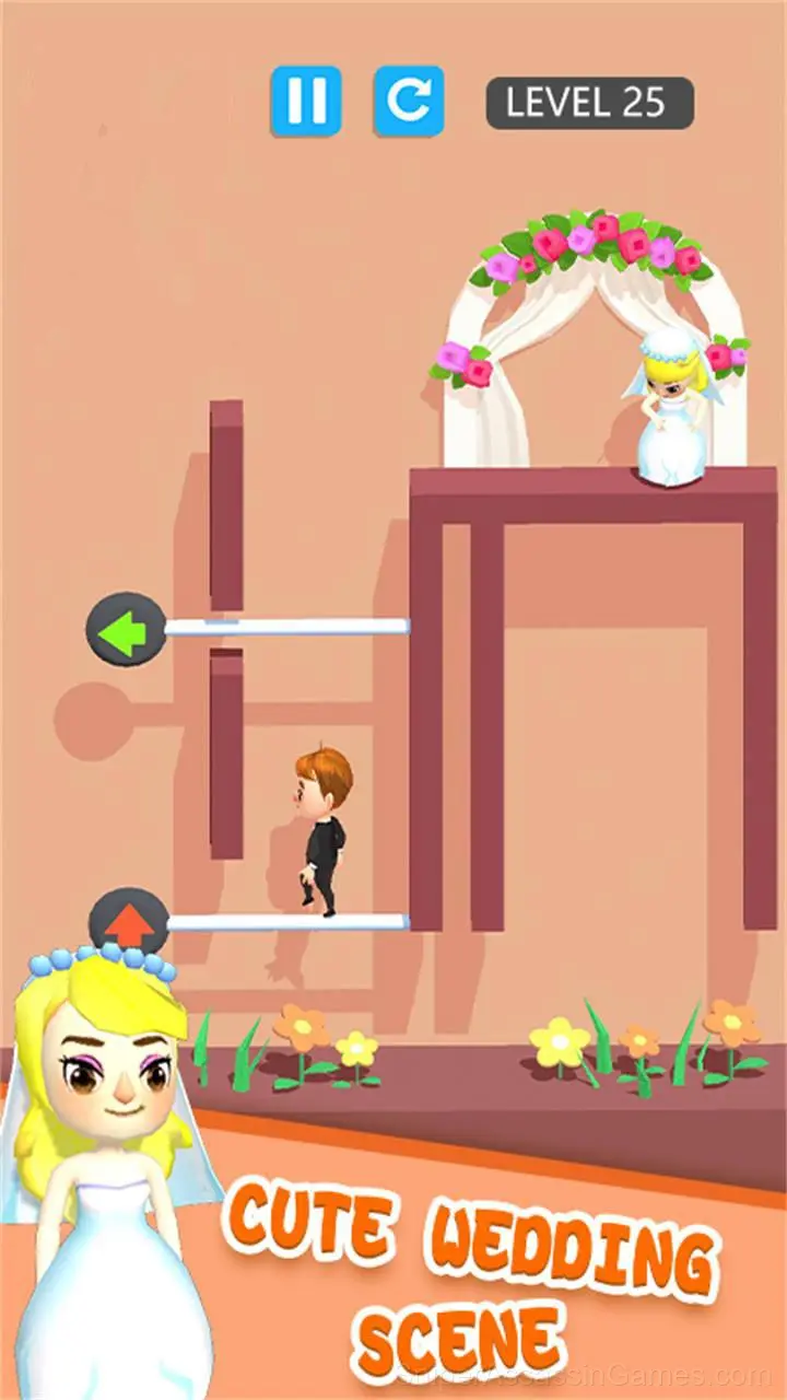 Rescue The Girl - Pull Pin gameplay screenshot 1