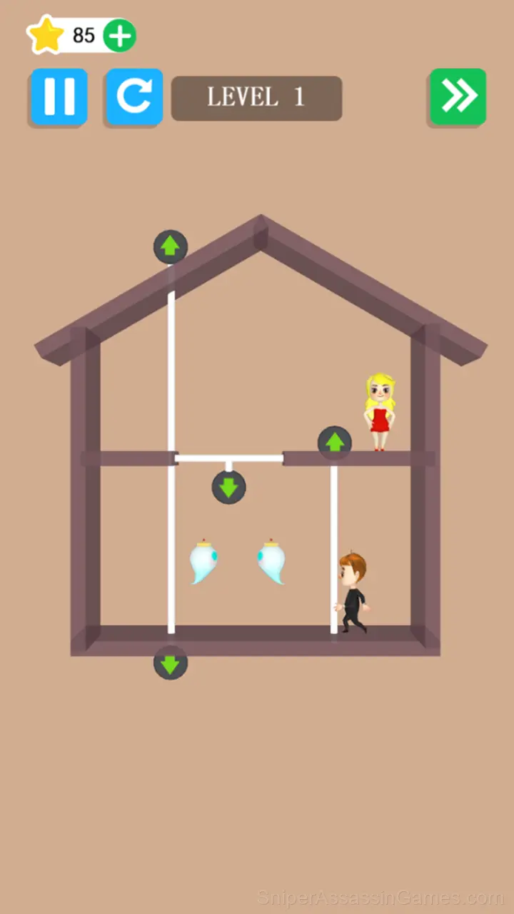 Rescue The Girl - Pull Pin gameplay screenshot 3