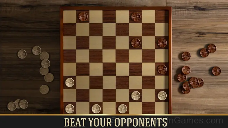 Checkers online gameplay screenshot 2