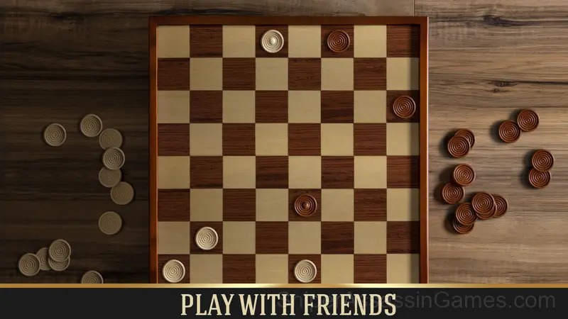 Checkers online gameplay screenshot 3