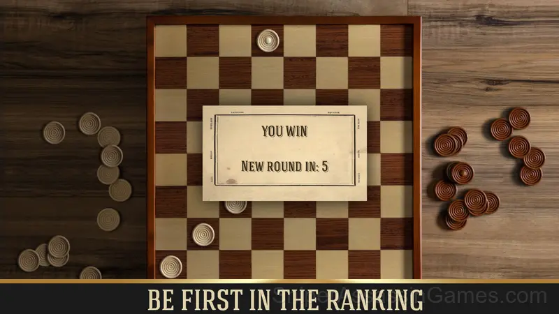 Checkers online gameplay screenshot 4