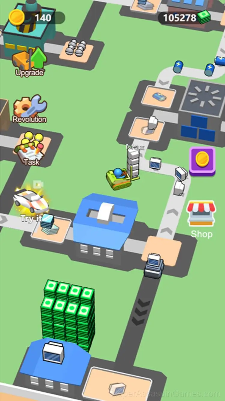 Factory Builder gameplay screenshot 2