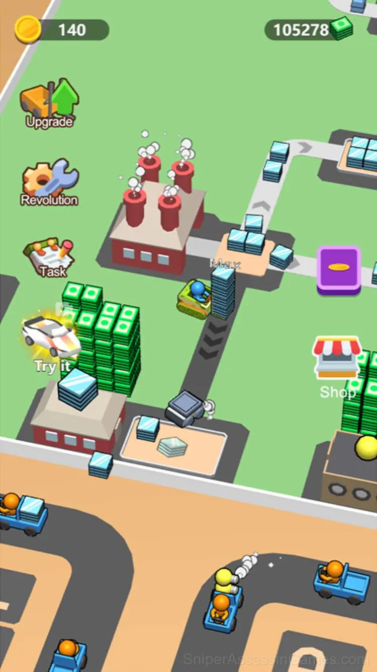 Factory Builder gameplay screenshot 3