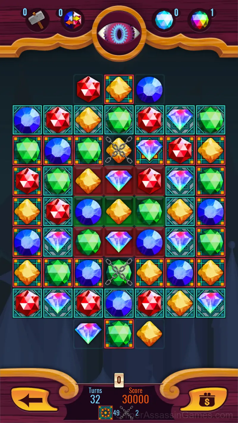 Magic Circus Match 3 gameplay screenshot 3