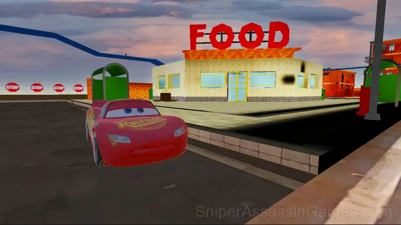 The Cars McQueen Drift gameplay screenshot 4