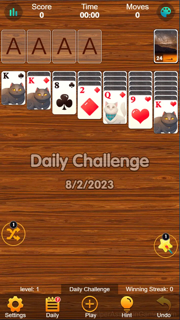 Solitaire HD gameplay screenshot 3