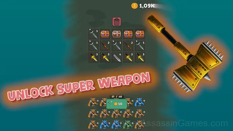 Swords Merge Master gameplay screenshot 3