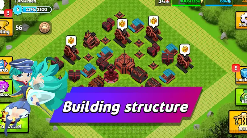 Clash of Tanks gameplay screenshot 1